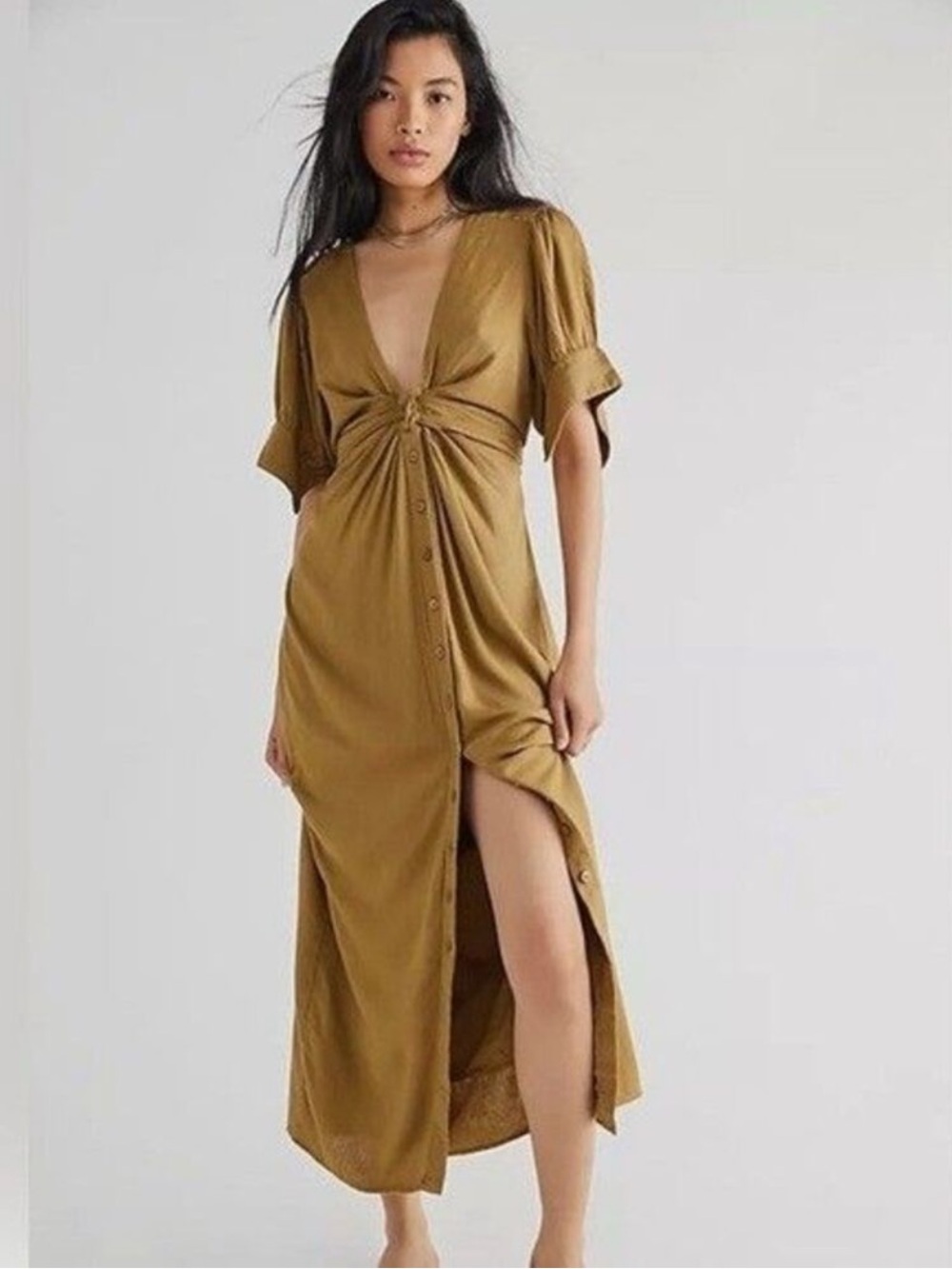 Free People Vintage Summer Midi Dress